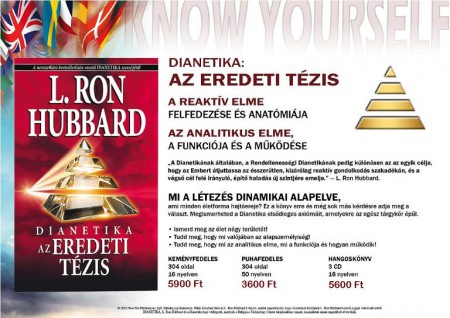 Dianetika: Az eredeti tézis